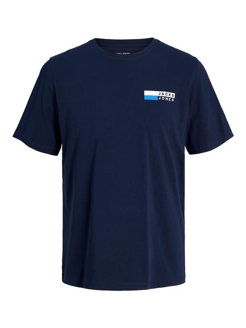 JACK & JONES Bluser & t-shirts  turkis / mørkeblå / hvid