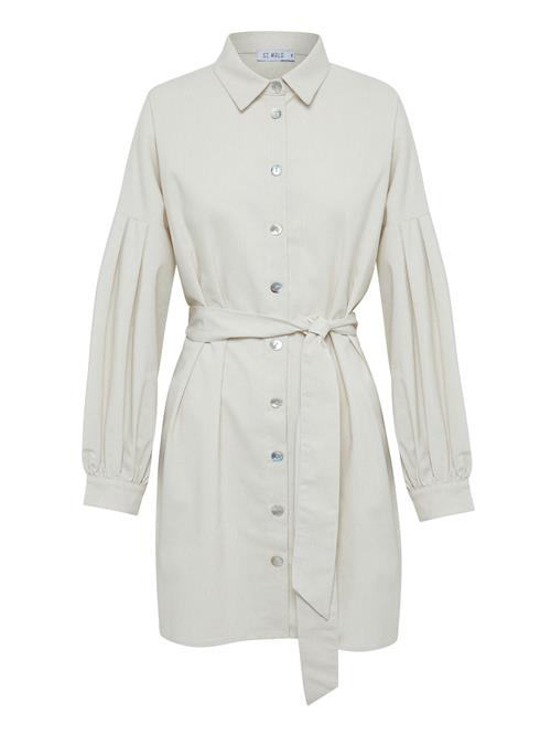 St MRLO Kjole 'BLIGH SHIRT DRESS'  nude