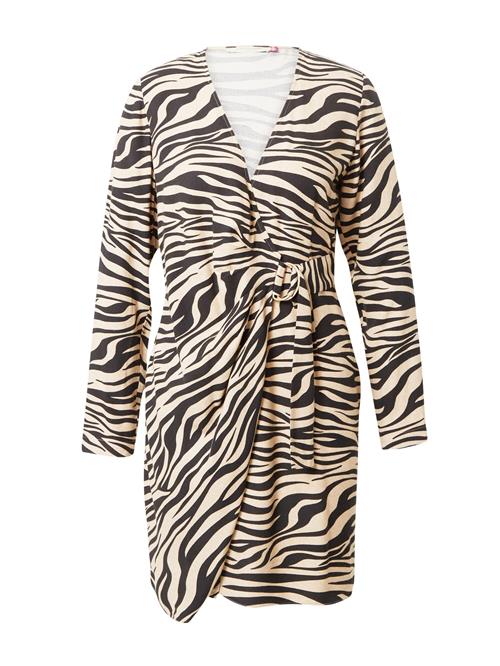 SCOTCH & SODA Kjole  lysebrun / sort