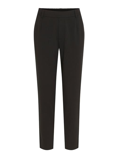 VILA Bukser med lægfolder 'Varone'  sort