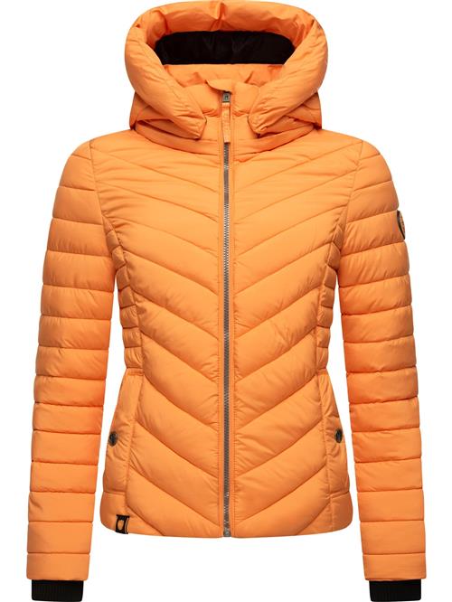 MARIKOO Overgangsjakke 'Kagomee'  lyseorange / sort