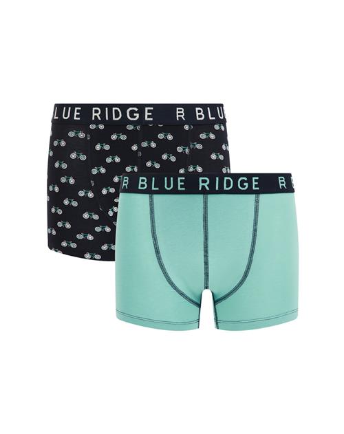 WE Fashion Underbukser  lyseblå / mørkeblå / hvid-meleret