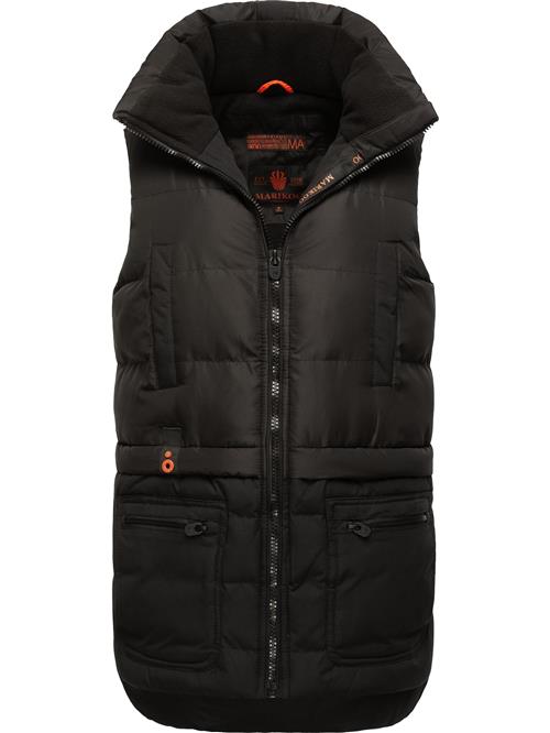 MARIKOO Vest  orange / sort