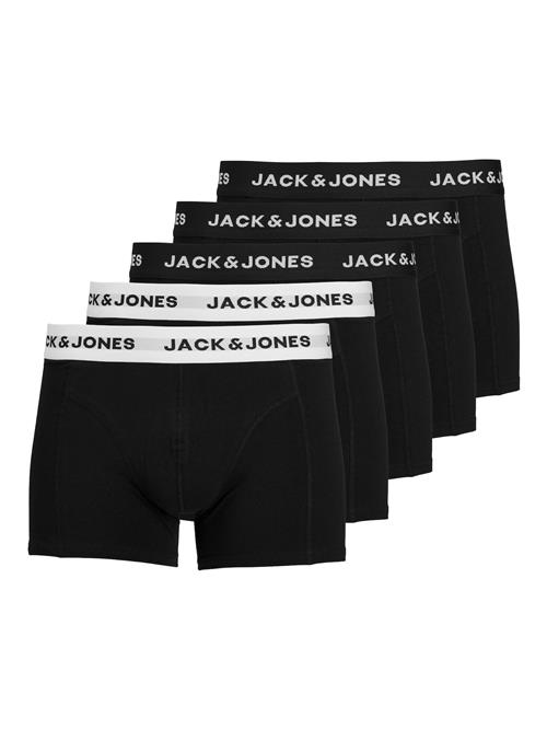 JACK & JONES Boksershorts 'Solid'  sort / hvid