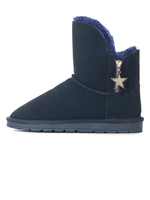 Se Gooce Boots 'Penny'  navy / guld ved About You
