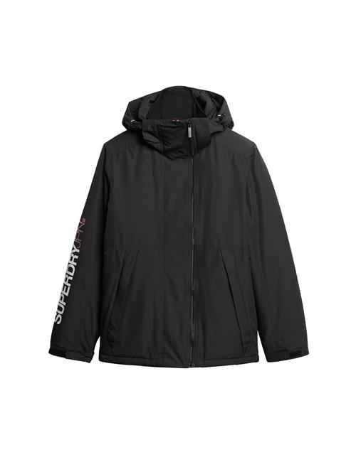 Superdry Overgangsjakke 'Yachter'  orangerød / sort / hvid