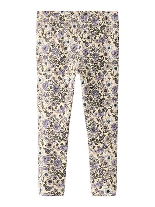 NAME IT Leggings Nikala Buttercream Big Flower