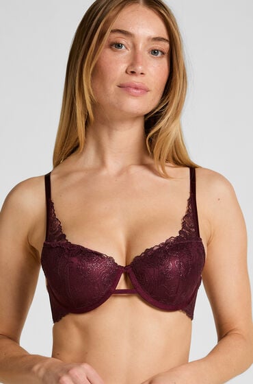 Hunkemöller Hollie formstøbt bøjle-bh rød