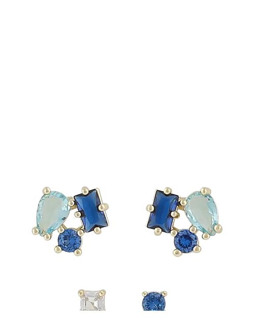 River Ear Set G/Mix Blue - SNÖ Of Sweden Blue