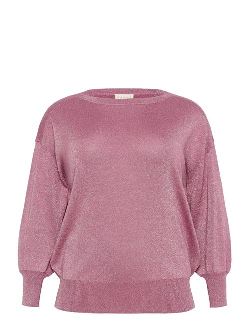 Kcregitta Knit Pullover Kaffe Curve Pink
