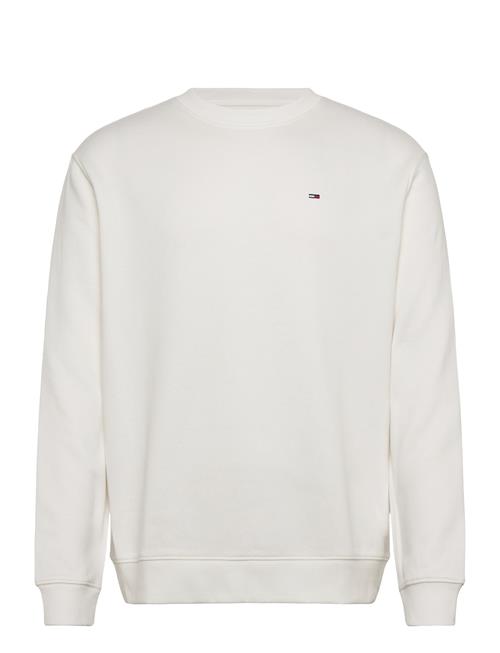 Tjm Reg S Flag Crew Ext Tommy Jeans White