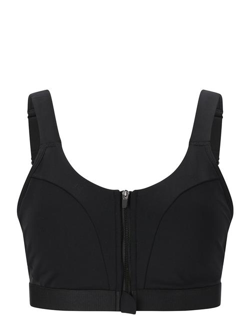 Crystale W Zip Sports Bra Endurance Black