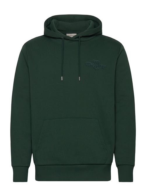 Reg Tonal Shield Hoodie GANT Green