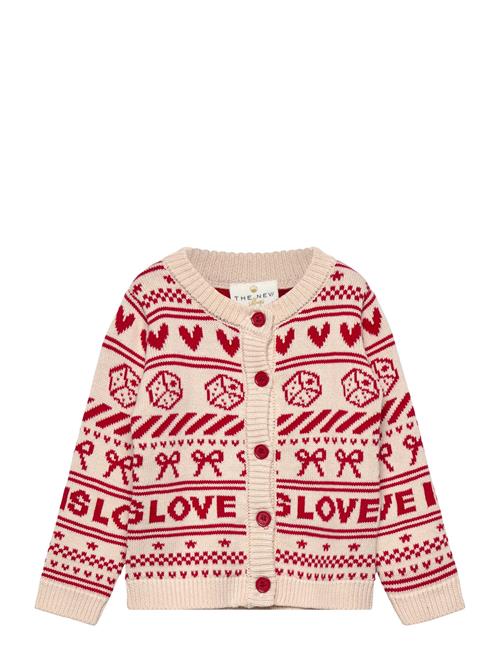 Tnstregina Jacquard Cardigan The New Cream