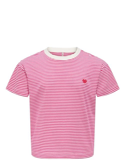 Kogpisa Maiken Life Crop Ss Onl Jrs Noos Kids Only Pink