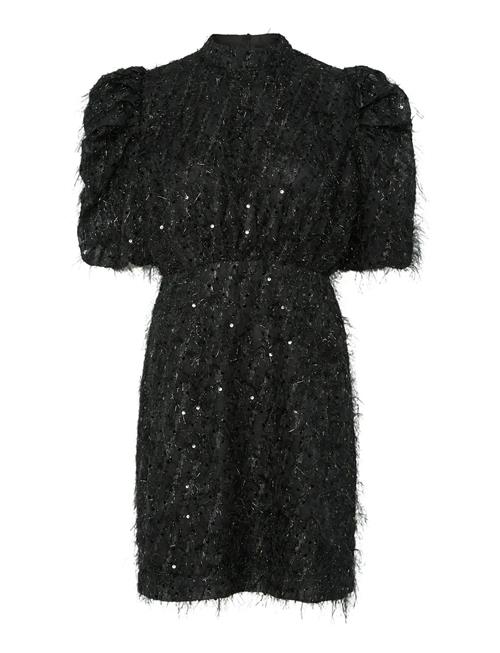 Yasilza 2/4 Sequin Dress - Show YAS Black