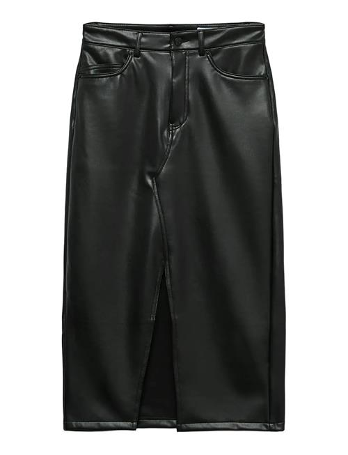 Vmveri Hr Calf Pl Skirt Noos Vero Moda Black