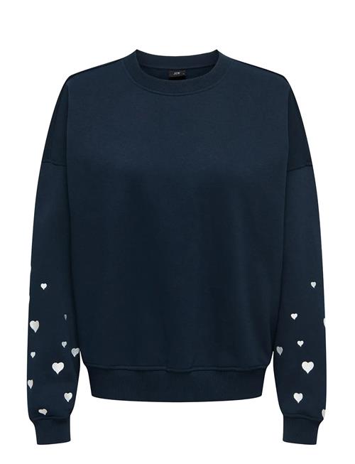 Jdymesa Life L/S O-Nk Emb Sweat Jrs Noos JDY Navy