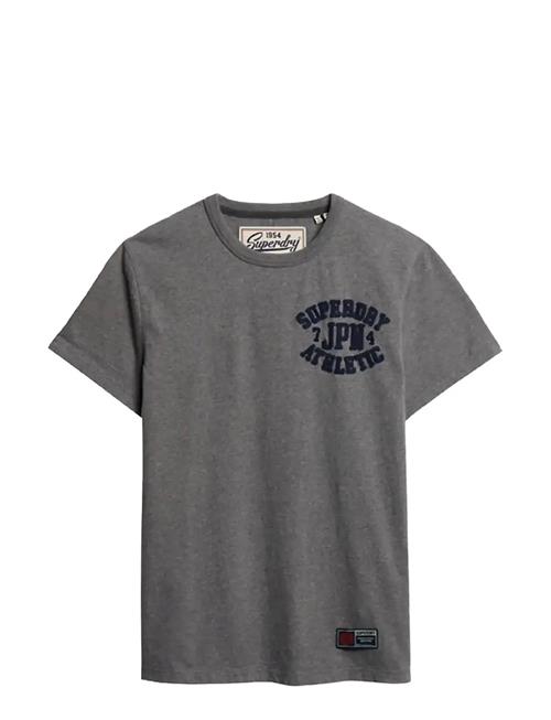 Vintage Athletic Chest S/S Tee Superdry Grey