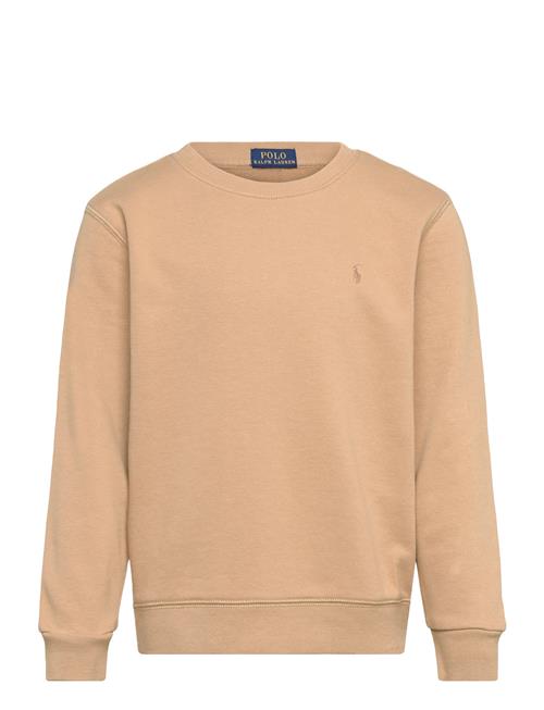 French Terry Sweatshirt Ralph Lauren Kids Beige