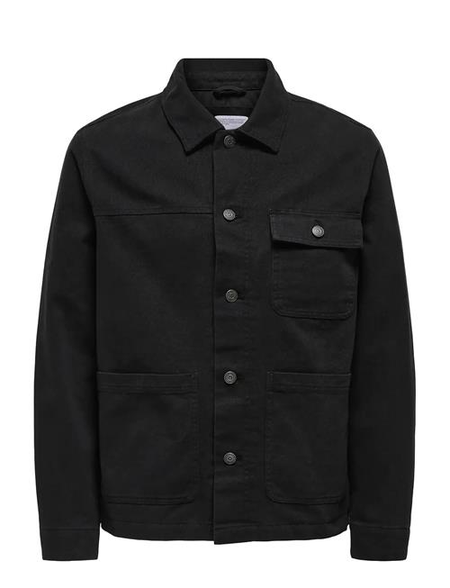 Onssean Ctn Jacket Otw ONLY & SONS Black
