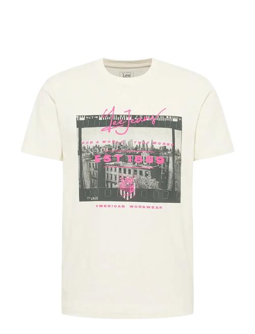 Ss Utility Artist Tee Lee Jeans Cream
