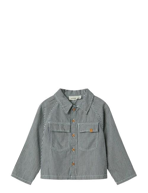 Nmmkasper Ls Loose Twi Shirt 4021-Cm Lil Lil'Atelier Patterned