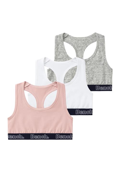 BENCH Undertrøje  lysegrå / lyserød / hvid
