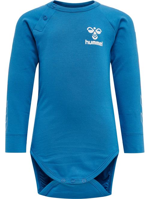 Hummel Sparkedragt/Body  blå / hvid
