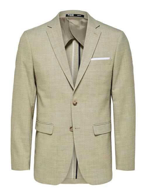 SELECTED Jakke 'SLHOasis'  sand / hvid