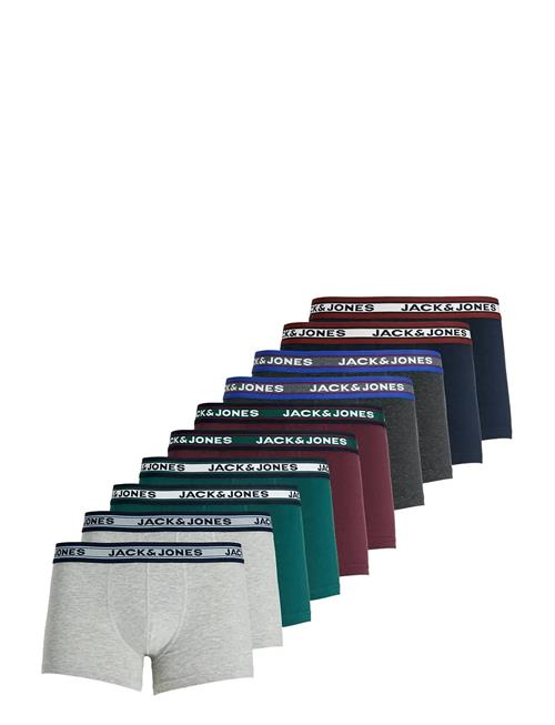 Jack & Jones Jacsolid Trunks 10 Packs Noos Jack & J S Grey