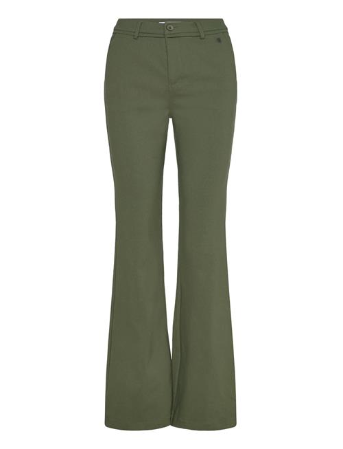 Carma Flared Bukser Minus Green