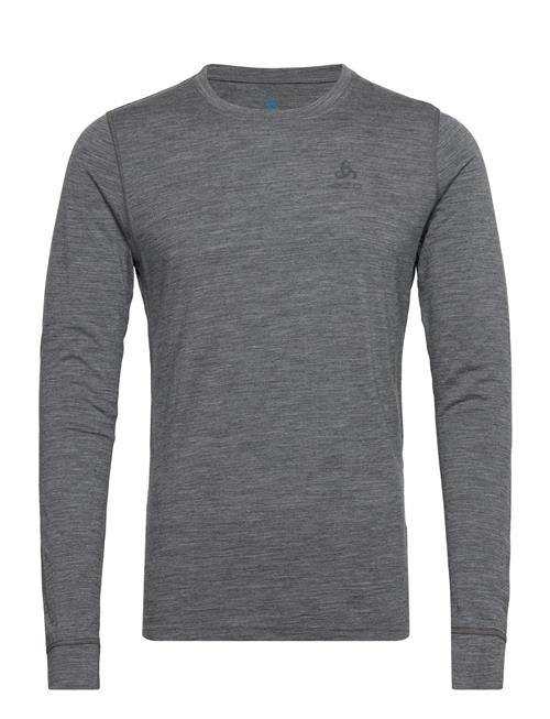 Odlo Bl Top Crew Neck L/S Merino 200 Odlo Grey
