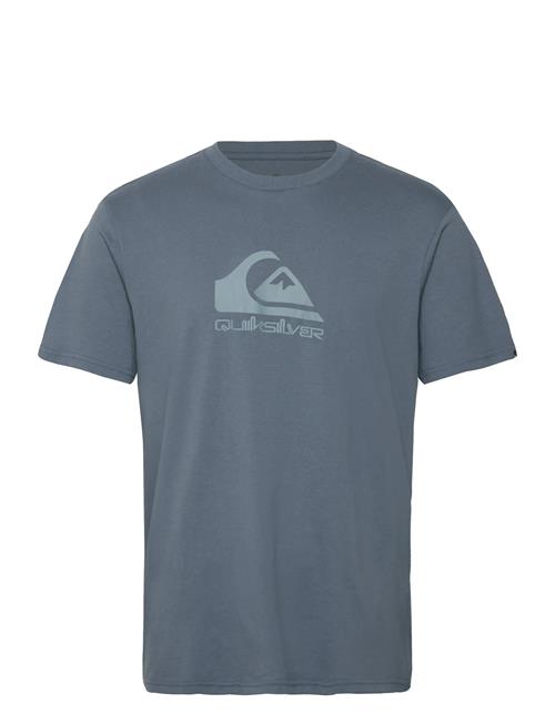 Ev Comp Logo Ss Quiksilver Blue