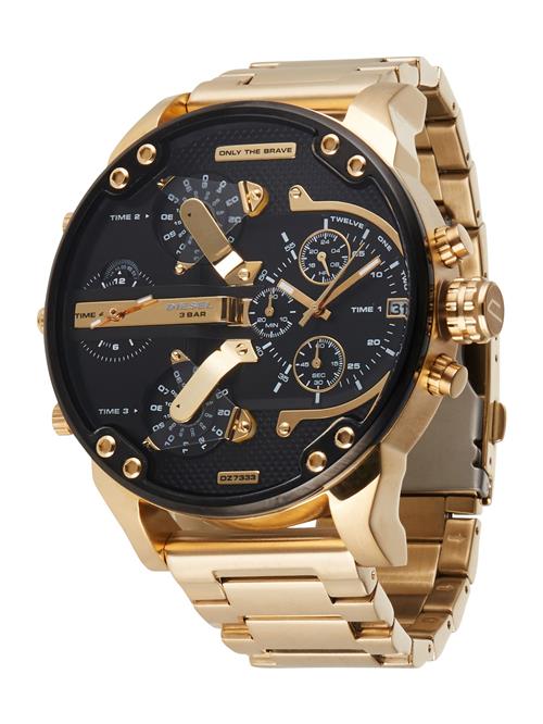 DIESEL Analogt ur  guld / sort
