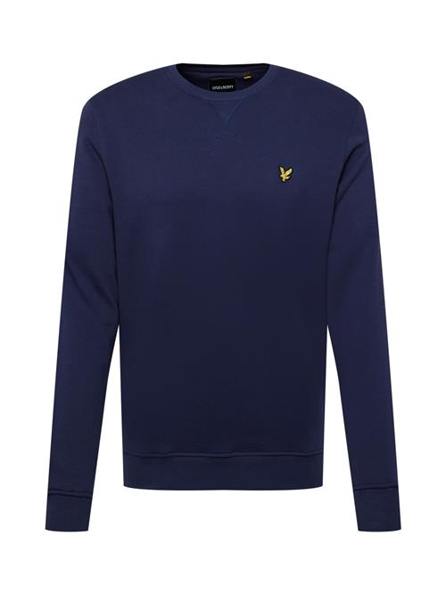 Lyle & Scott Sweatshirt  ultramarinblå / gylden gul