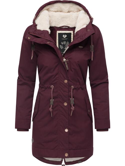 Ragwear Vinterparka 'Canny'  rød / vinrød
