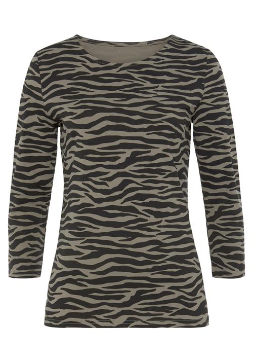 LASCANA Shirts  khaki / sort