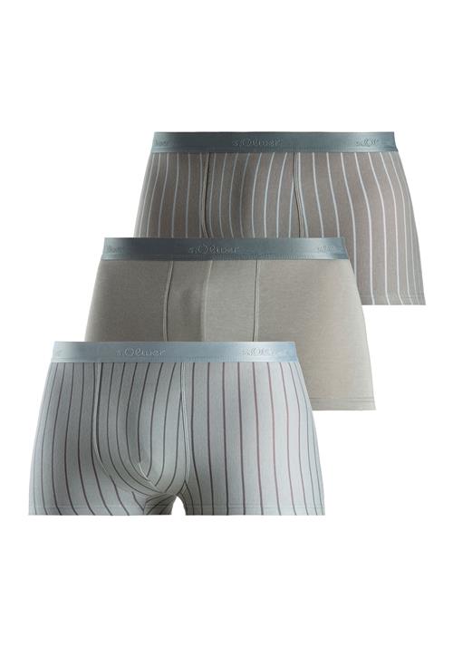 s.Oliver Boksershorts 'Hipster'  grå / taupe / basalgrå / mørkegrå