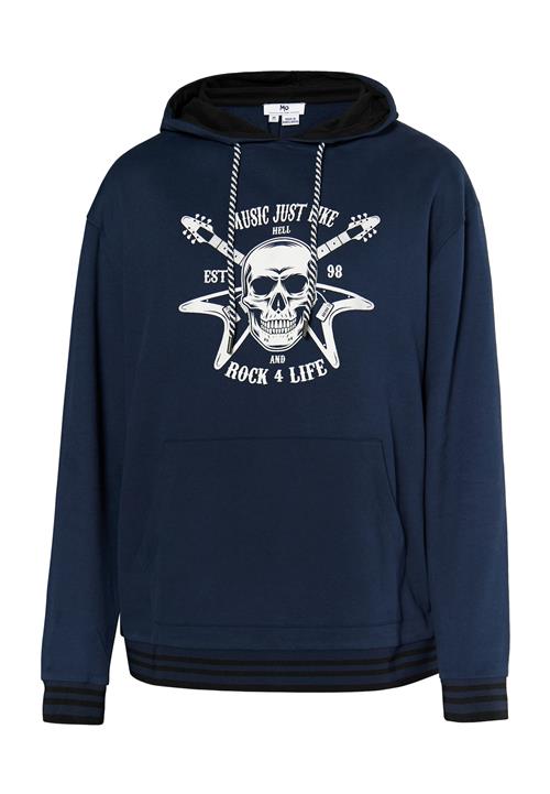MO Sweatshirt  navy / hvid