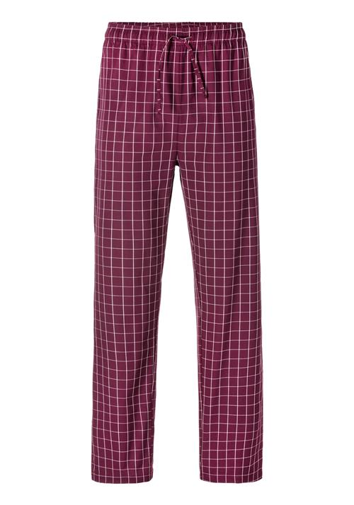 s.Oliver Pyjamasbukser  mørkerød / hvid