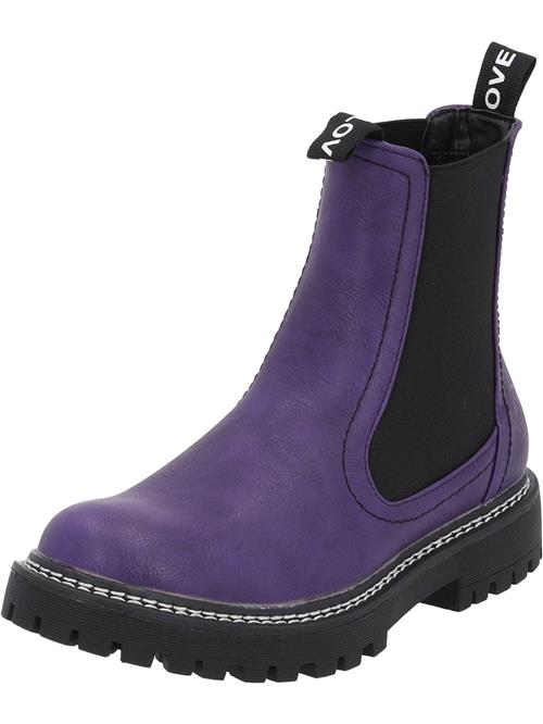 Palado Chelsea Boots 'Dedej'  lyselilla / sort