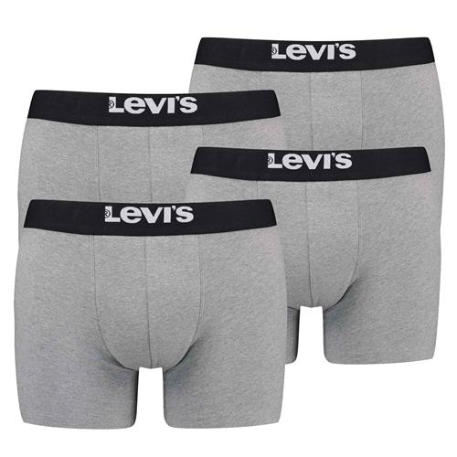 LEVI'S ® Boksershorts  grå / sort / hvid