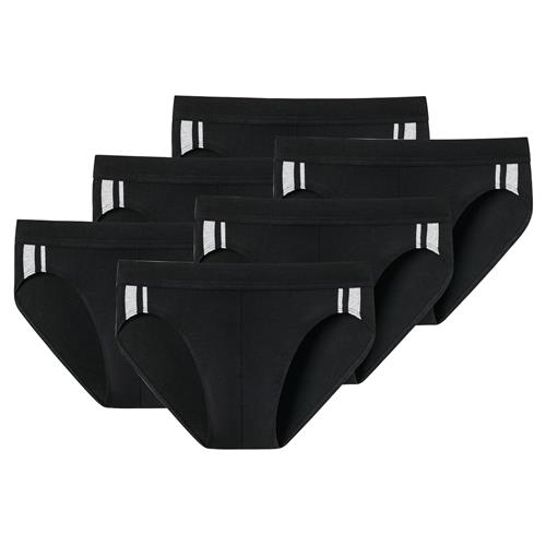 SCHIESSER Slip  sort / hvid