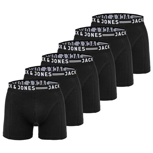 JACK & JONES Boksershorts  sort / hvid