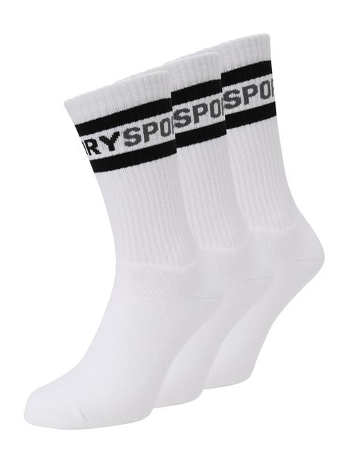 Superdry Sportssokker  antracit / sort / hvid