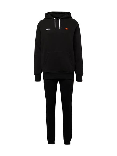 ELLESSE Joggingdragt 'Traccota'  orange / sort / hvid