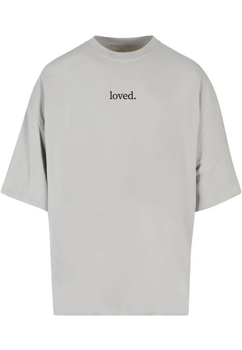 Merchcode Bluser & t-shirts 'Love'  grå / sort