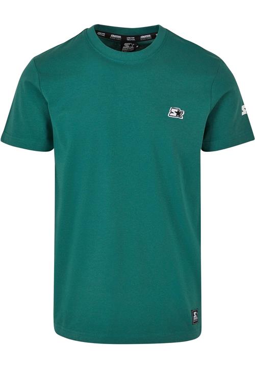 Starter Black Label Bluser & t-shirts 'Essential'  mørkegrøn / hvid