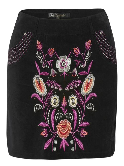 KOROSHI Nederdel  grøn / lilla / orange / sort / hvid